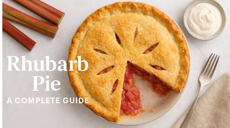 rhubarb pie